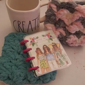 Crochet Happy Planner Micro Notes Pouch/Cozie